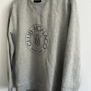 Club Monaco Grey Crewneck